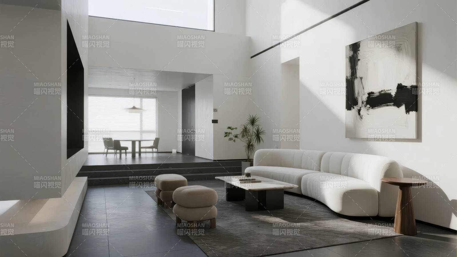 现代简约客厅设计图片