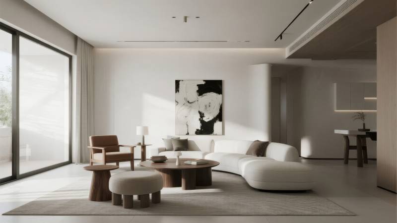 现代简约客厅设计图片