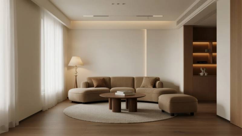 现代简约客厅设计图片