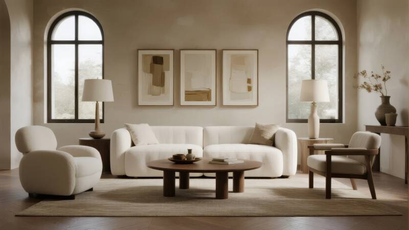 现代简约客厅设计图片