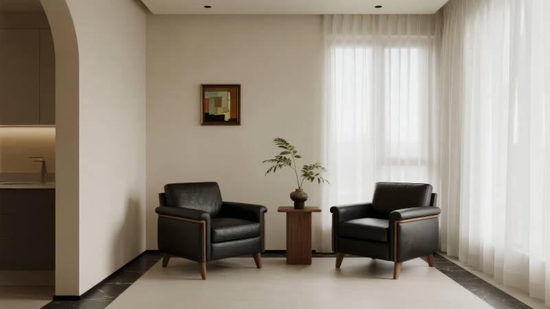 简约客厅 静谧雅致图片