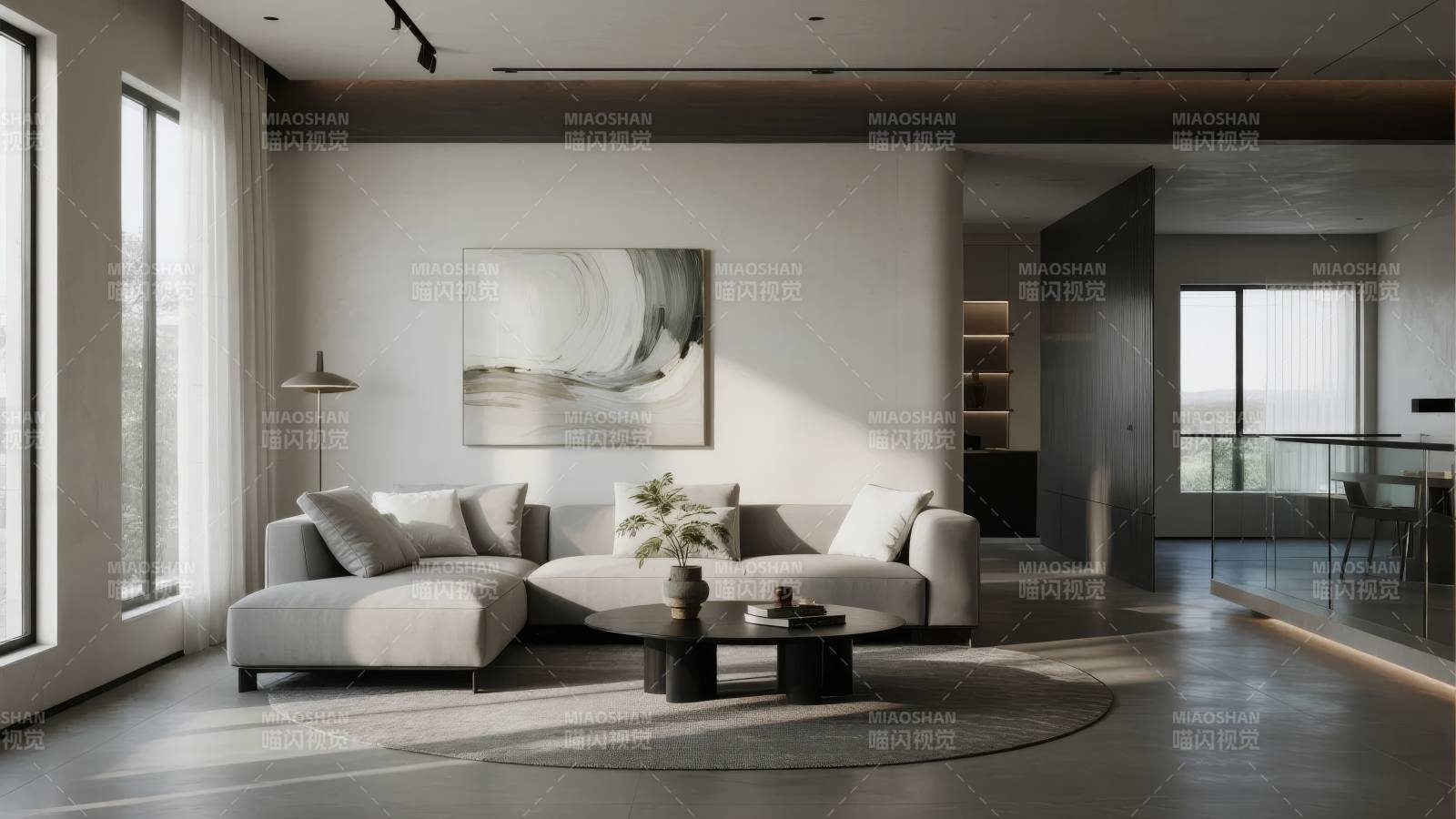 现代简约客厅设计图片