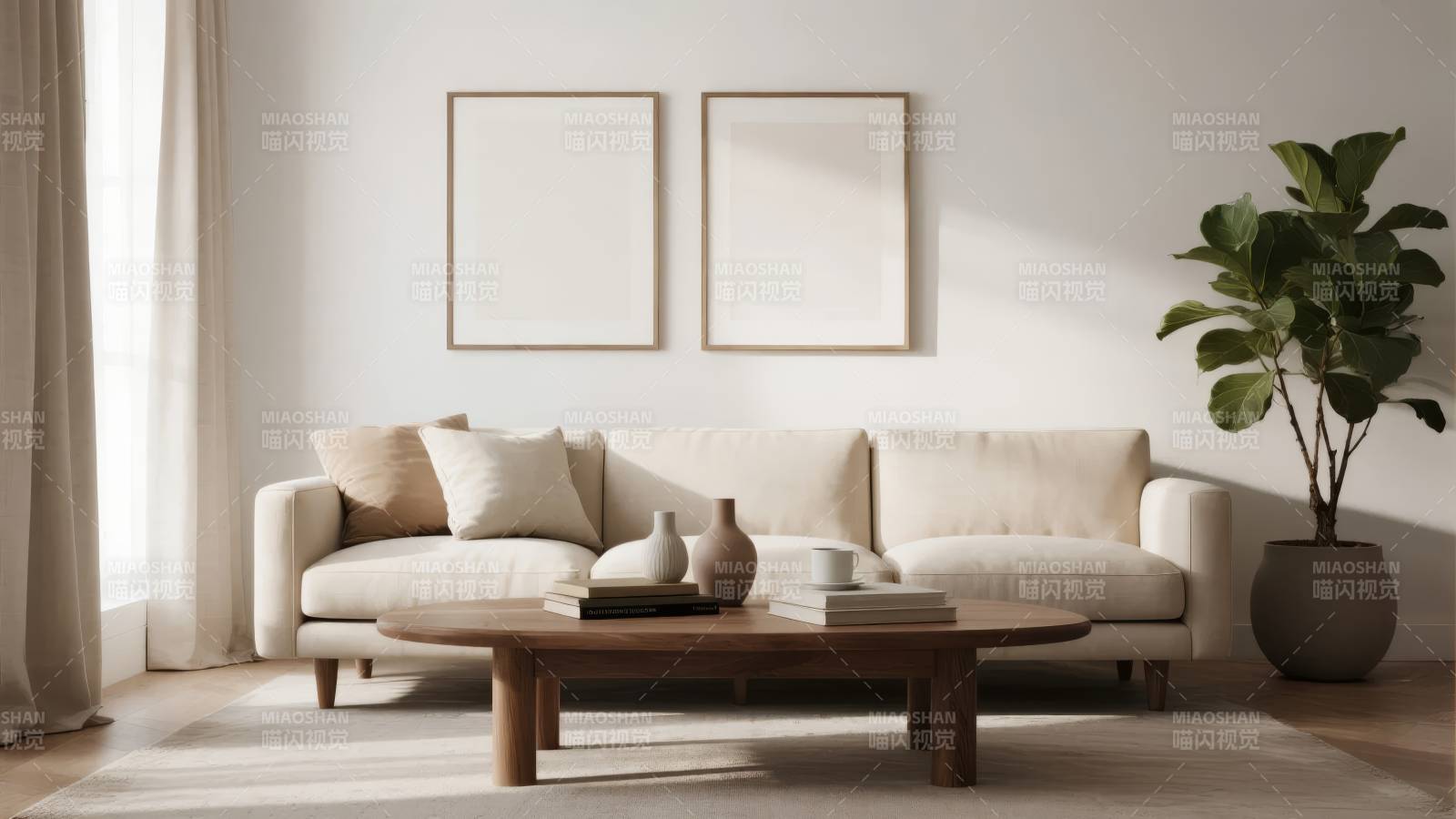 简约客厅布置图片