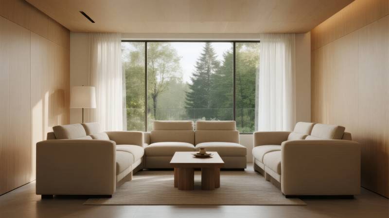 现代简约客厅设计图片