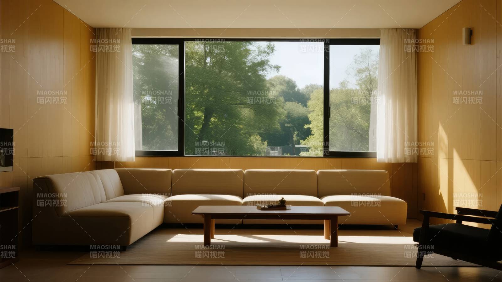 现代简约客厅风光图片