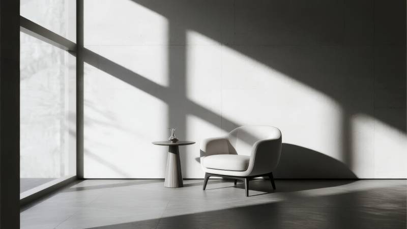 光影中的静谧角落图片