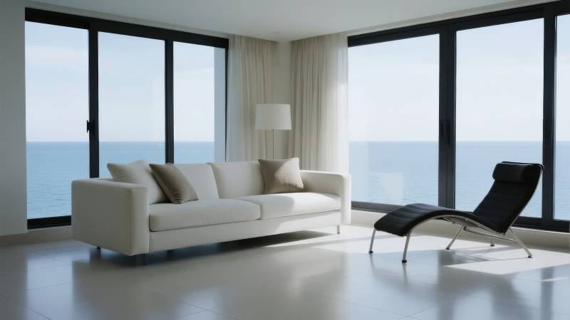 海景客厅 简约现代图片