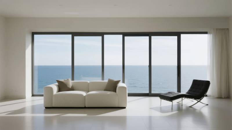 海景客厅 简约现代图片