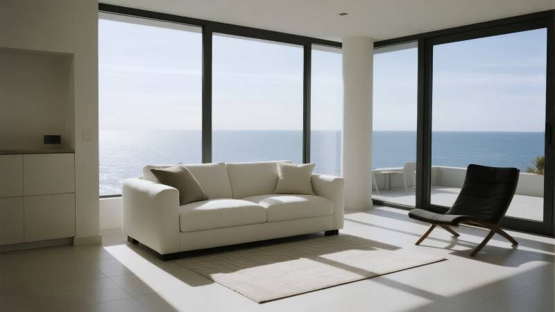 海景客厅 简约舒适图片