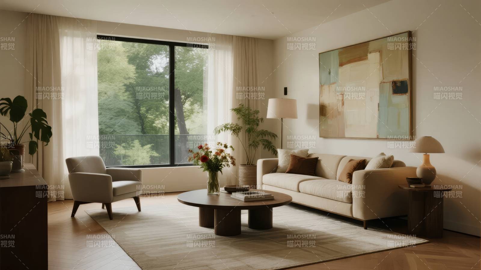 现代简约客厅设计图片