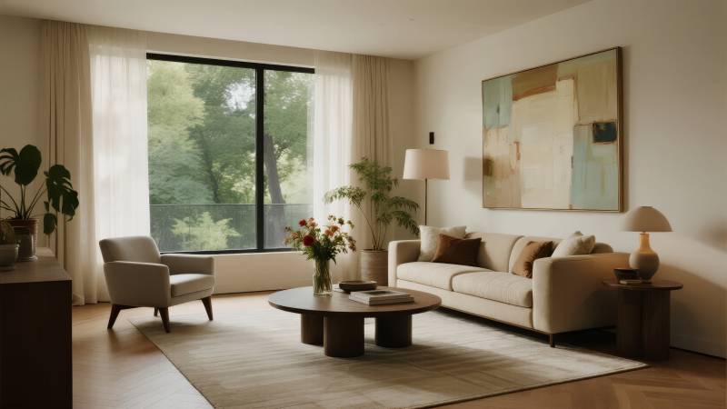 现代简约客厅设计图片