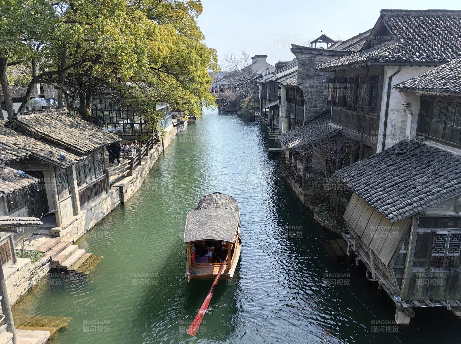 浙江嘉兴濮院古镇图片