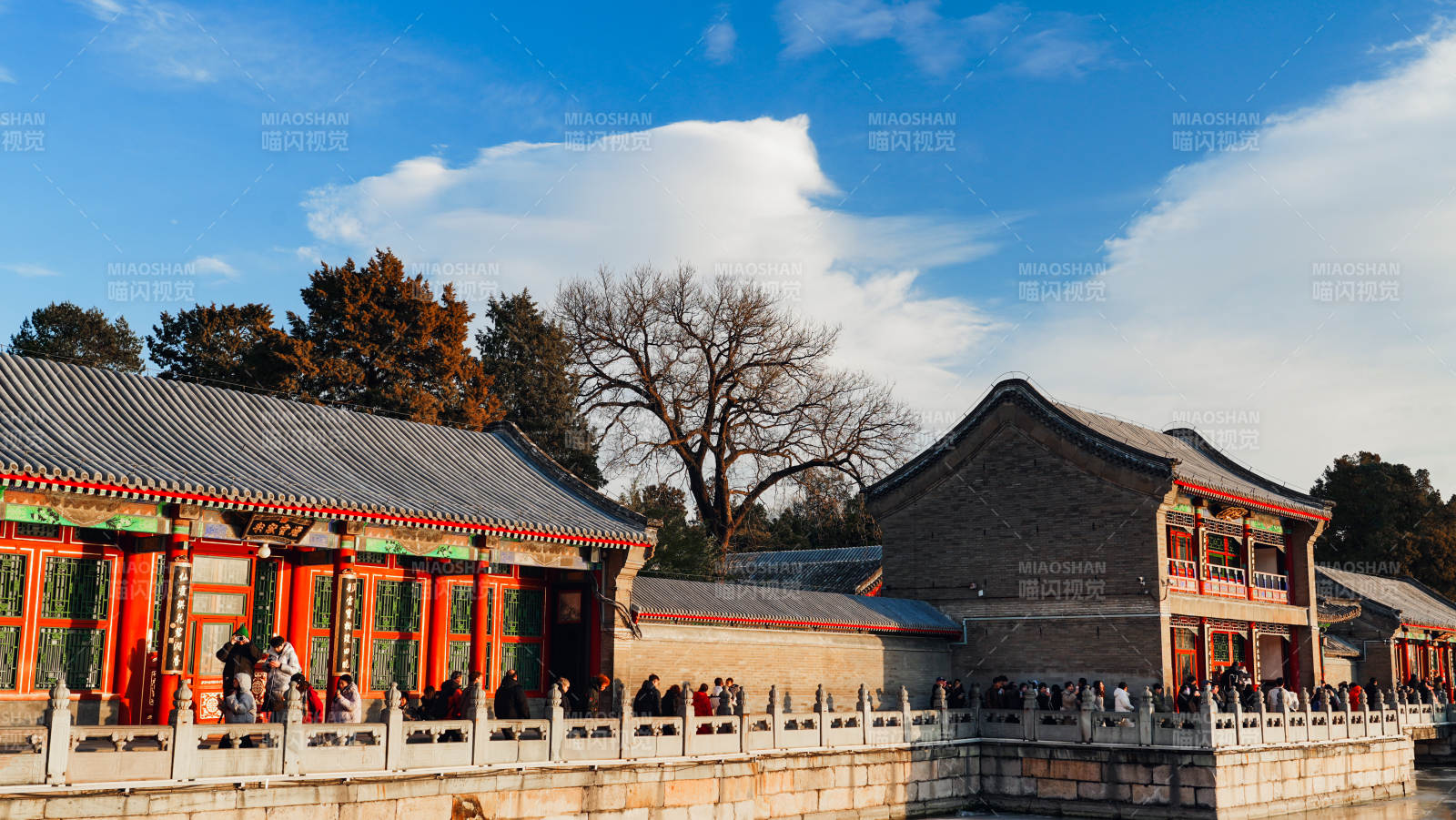 古建筑群风光图片