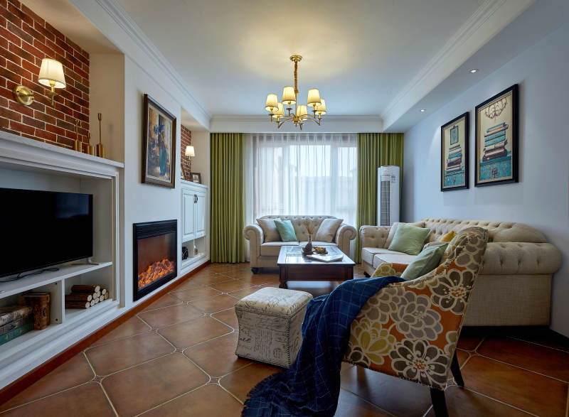 温馨客厅布置图片