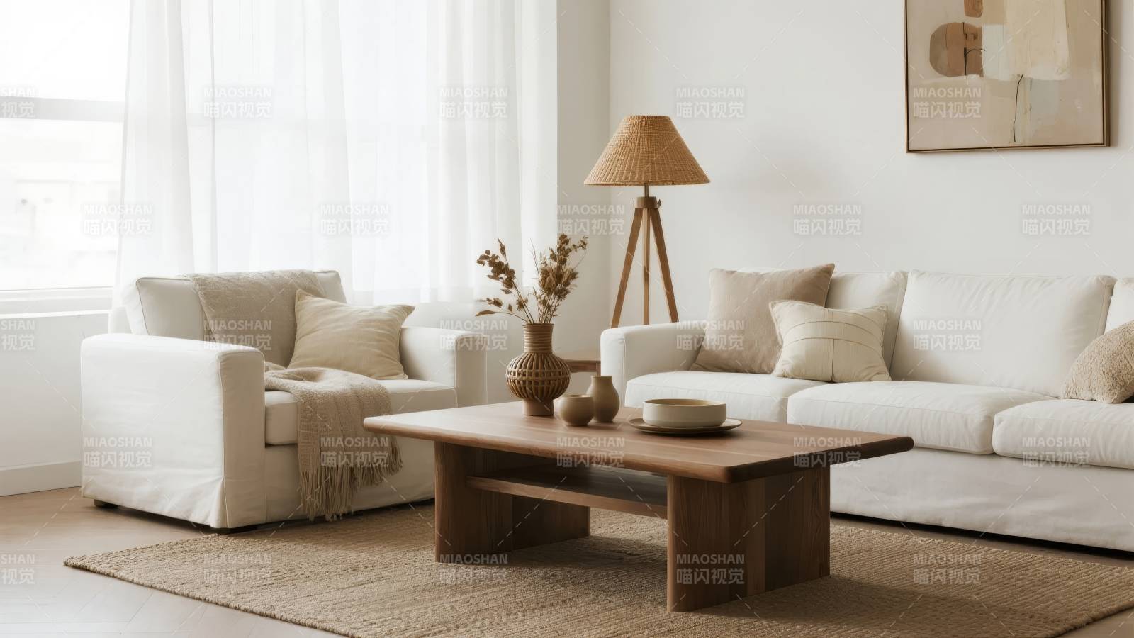 简约客厅布置图片