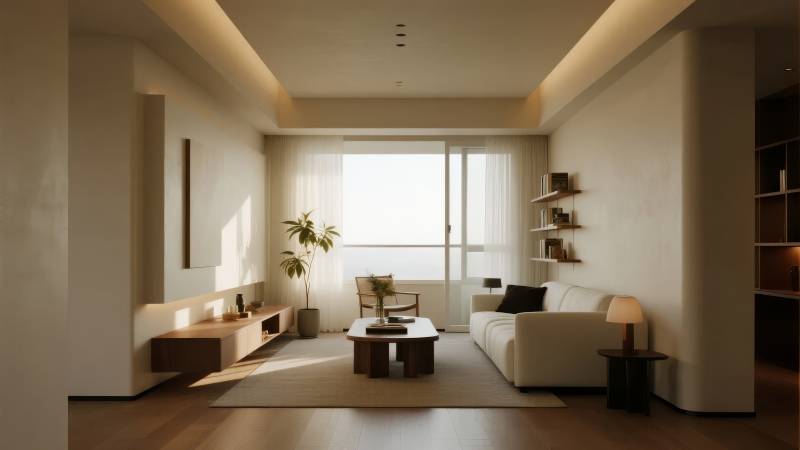 现代简约客厅设计图片