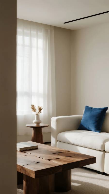 简约客厅静谧时光图片