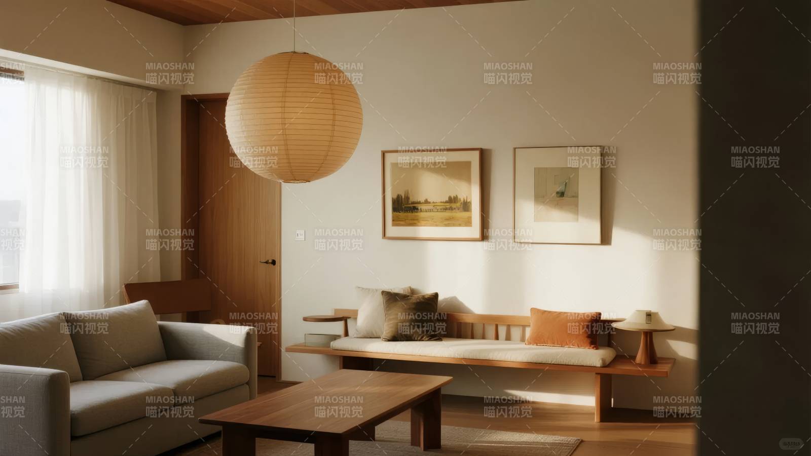 日式简约客厅图片