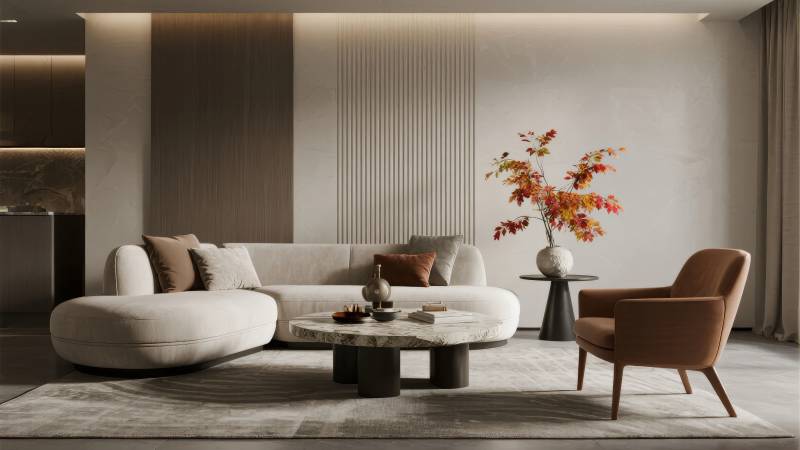 现代简约客厅设计图片