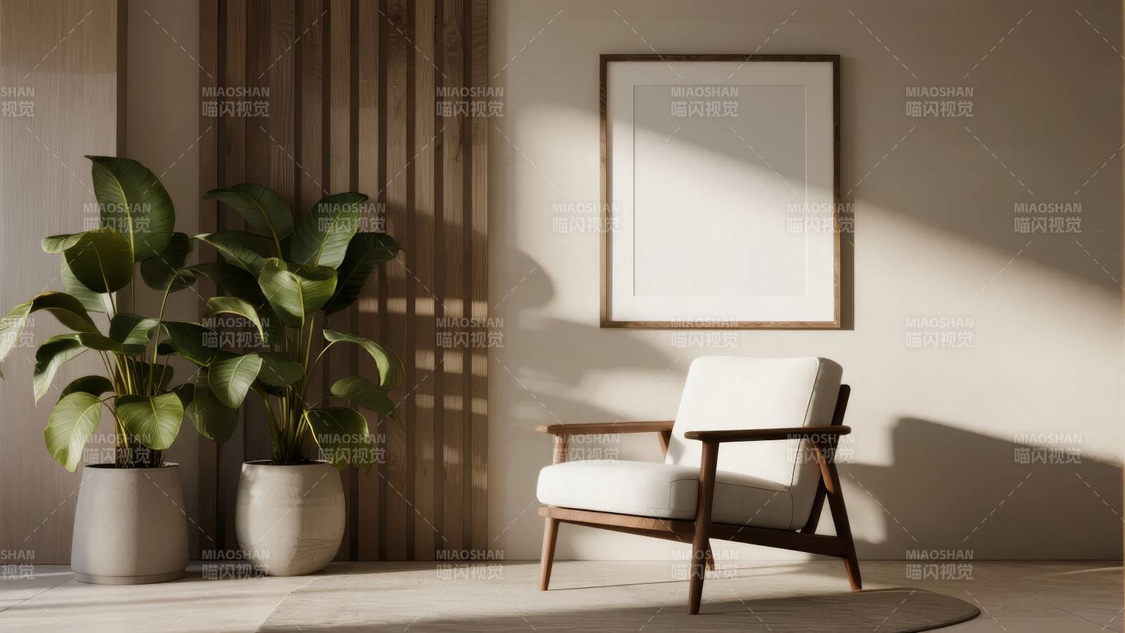 静谧角落 绿意相伴图片