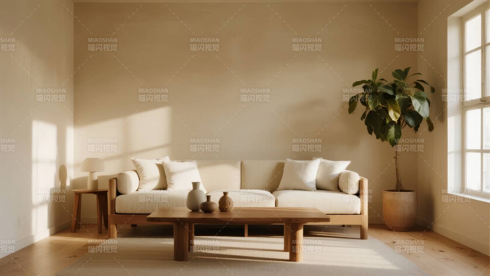 简约客厅静谧时光图片