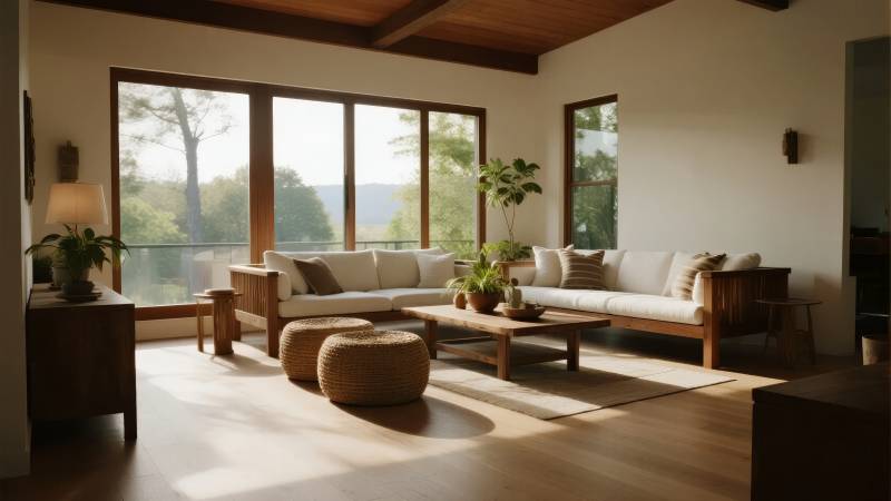 温馨现代客厅图片