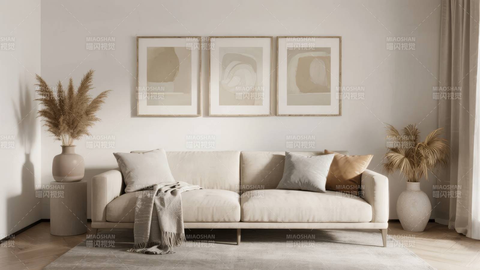 简约客厅布置图片