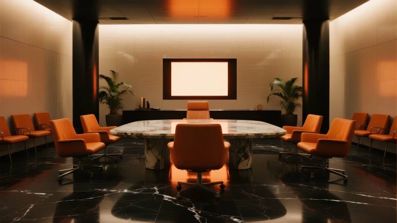现代会议室设计图片