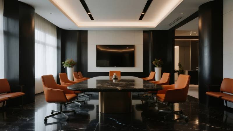 现代会议室设计图片
