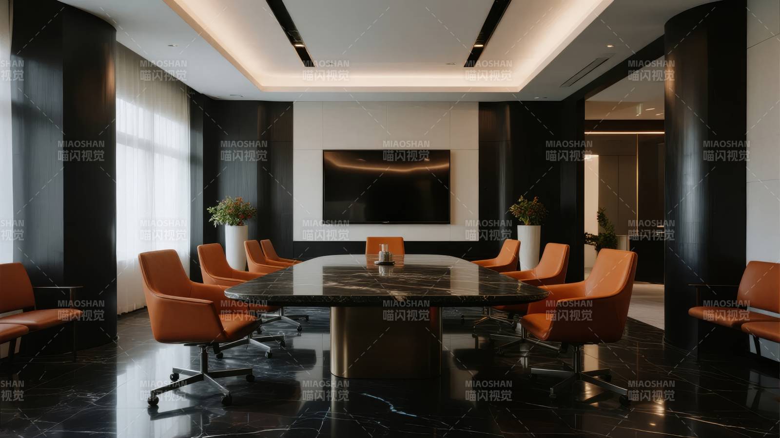 现代会议室设计图片