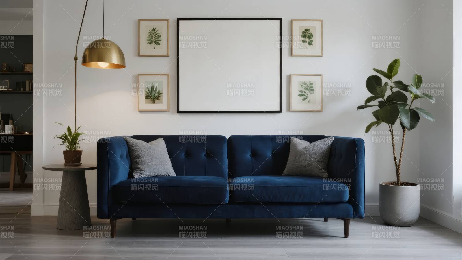 现代客厅沙发布置图片