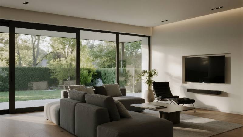 现代简约客厅设计图片