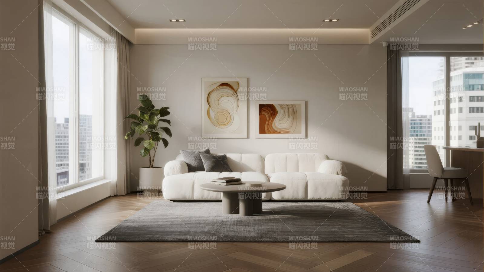 现代简约客厅设计图片