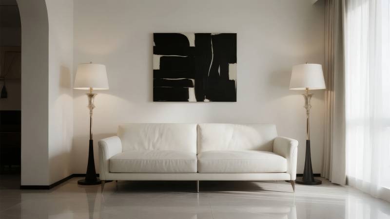 简约现代客厅设计图片