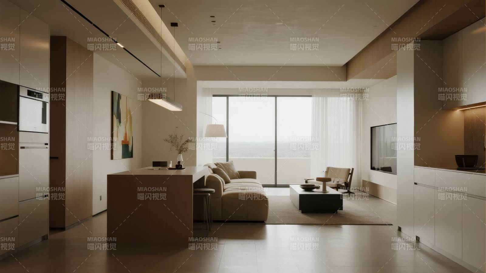 现代简约客厅设计图片