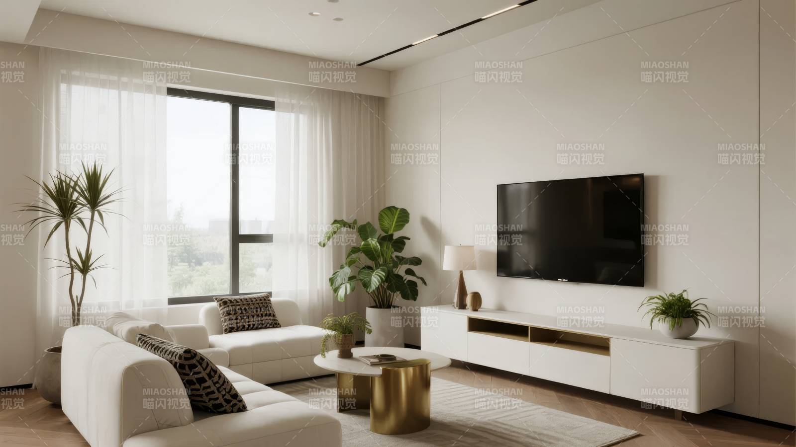 现代简约客厅设计图片