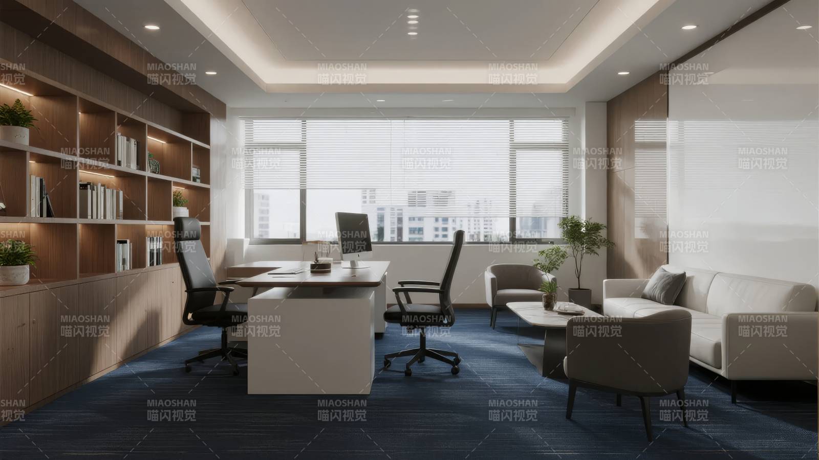 现代办公空间设计图片