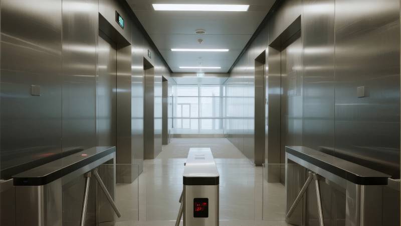 现代电梯厅走廊图片