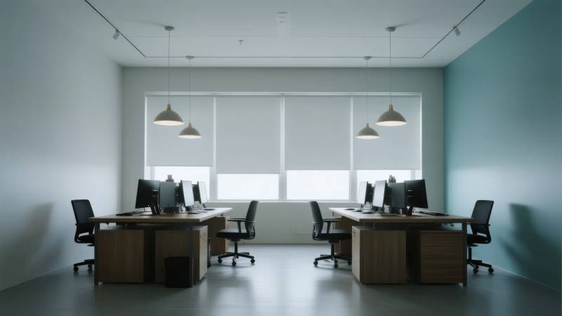 现代简约办公室图片