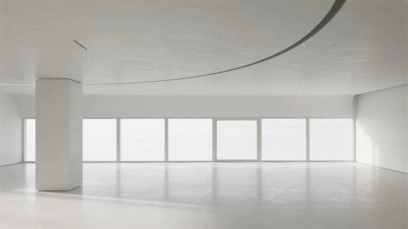 极简空间光影图片