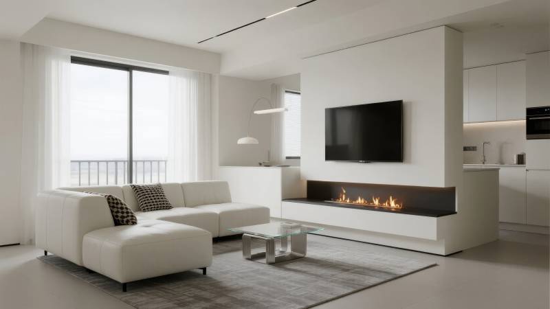 现代简约客厅设计图片