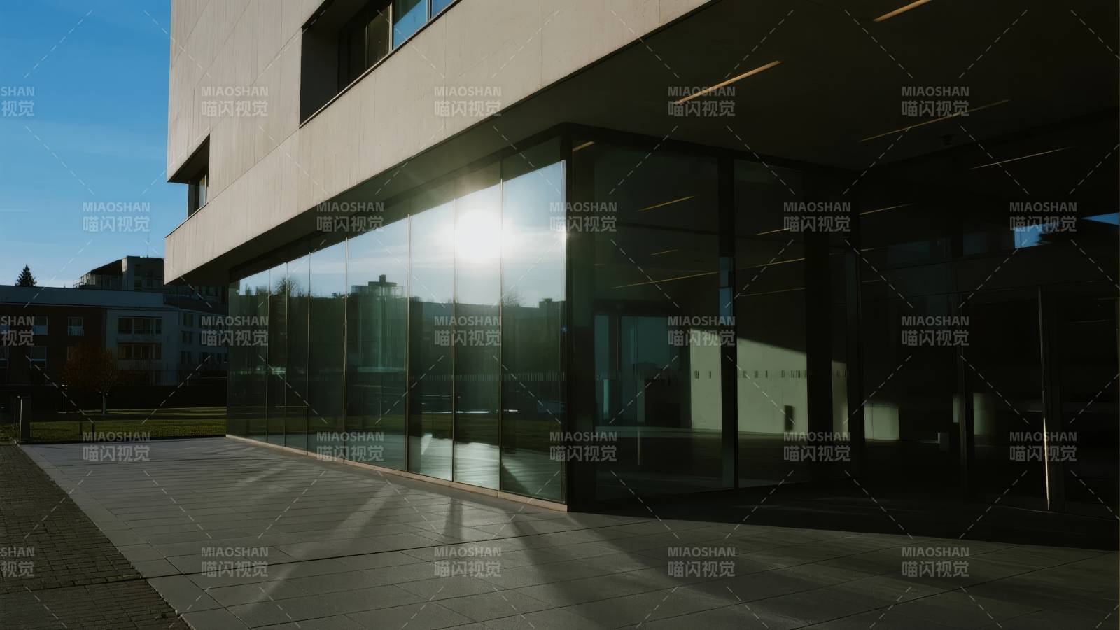 现代建筑玻璃幕墙图片