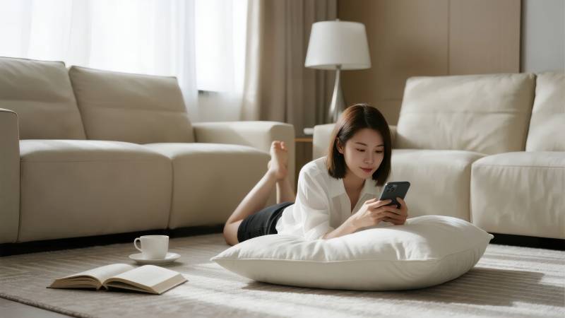 居家休闲时光图片