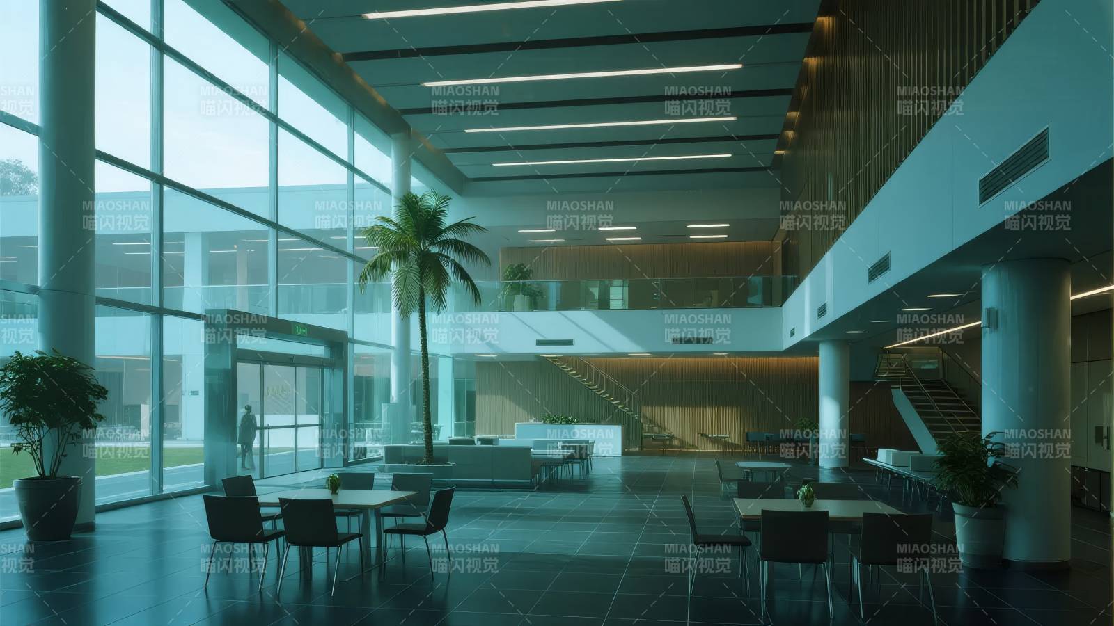 现代建筑大厅图片