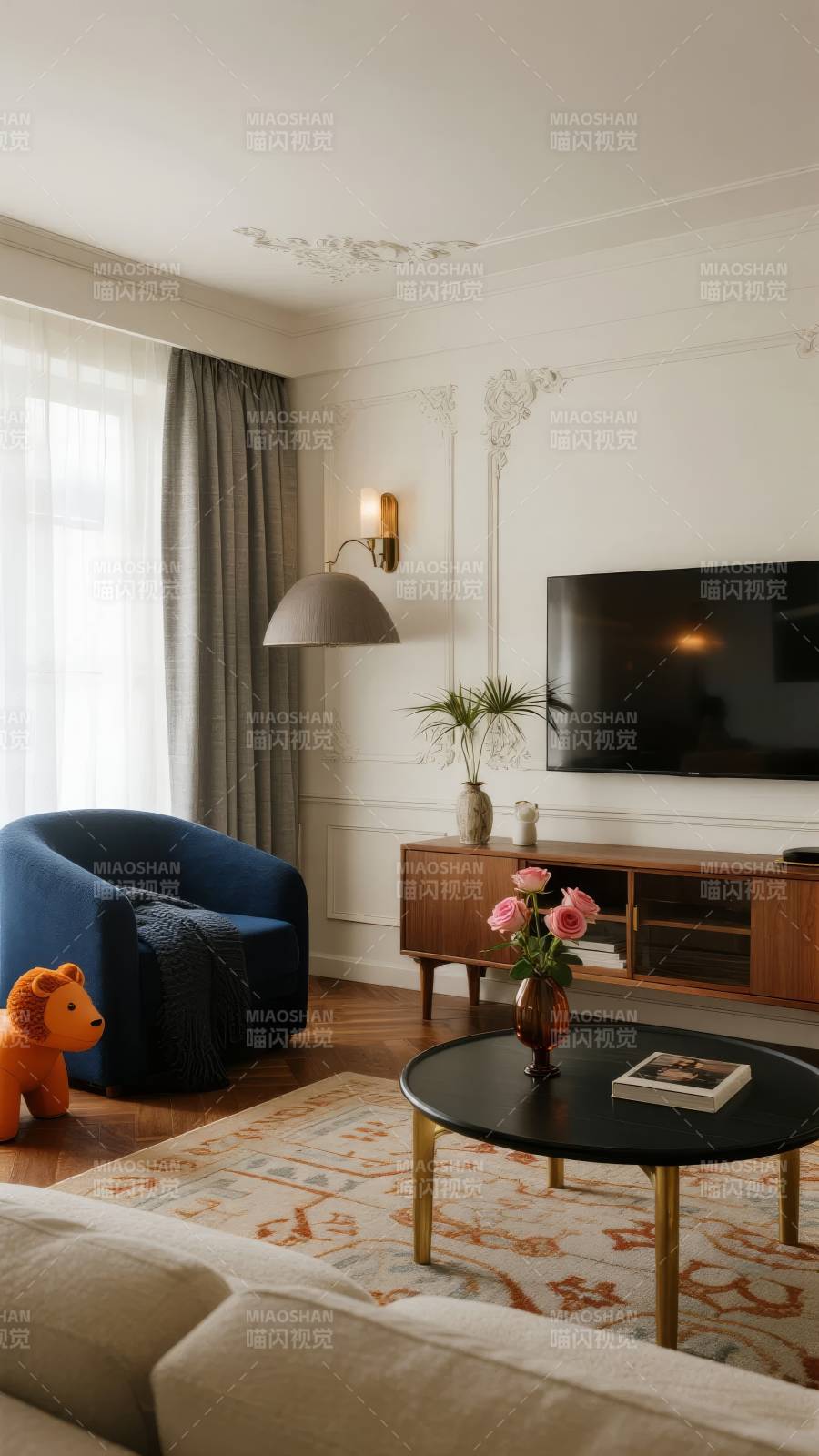 优雅客厅布置图片