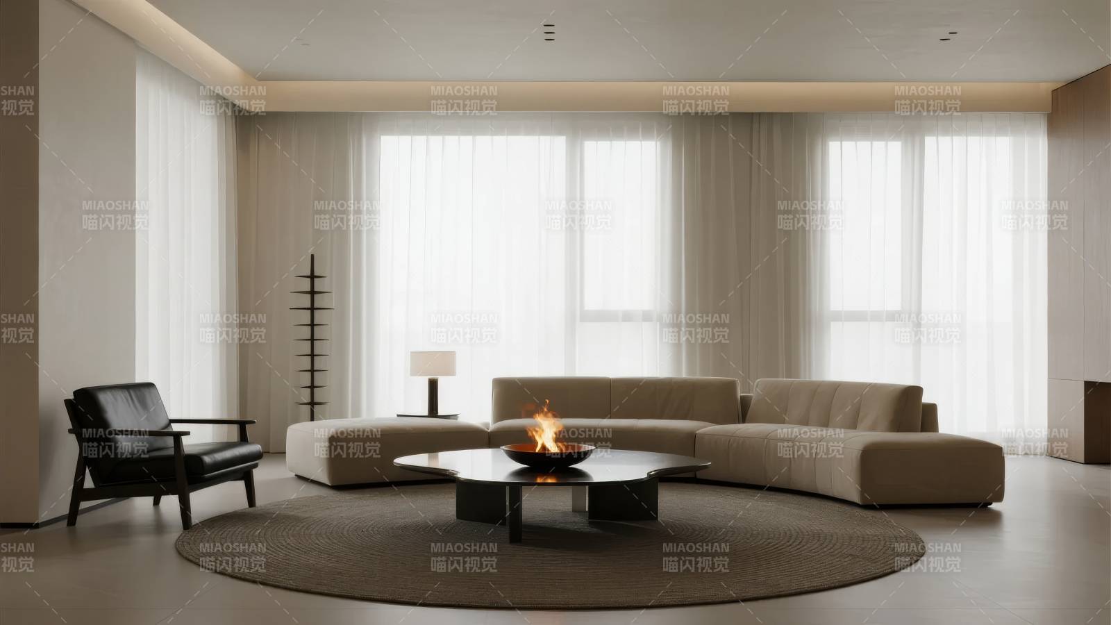 现代简约客厅设计图片