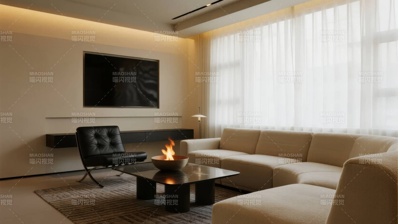 现代简约客厅设计图片