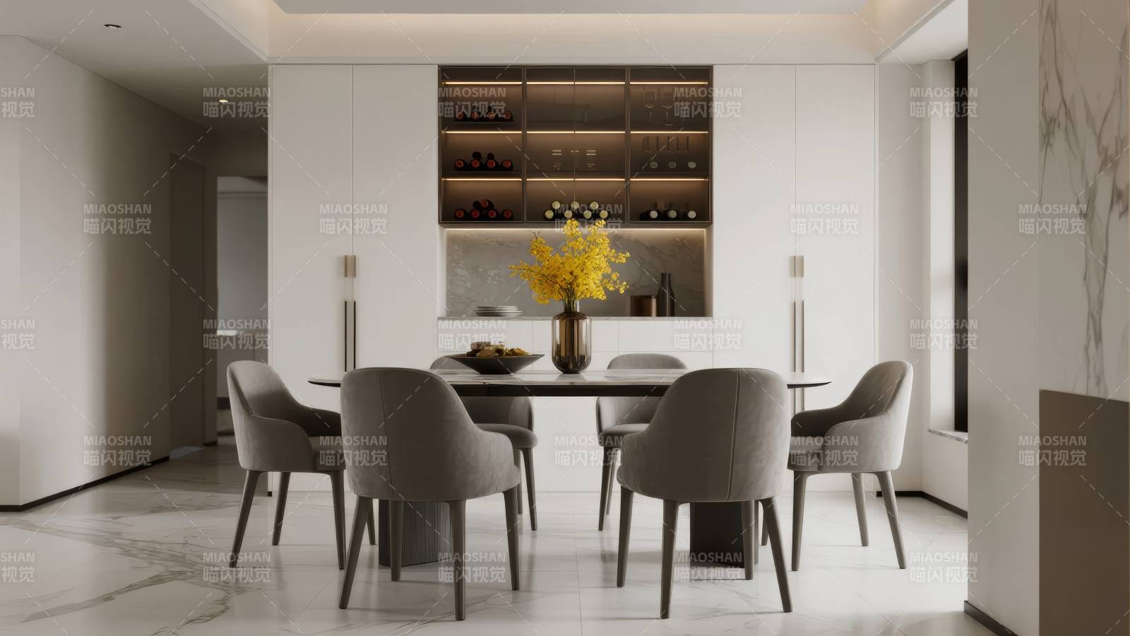 现代简约餐厅设计图片