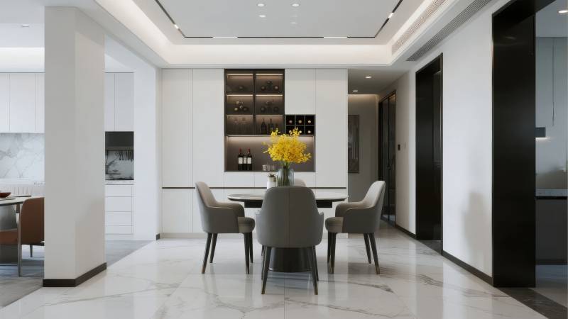 现代简约餐厅设计图片