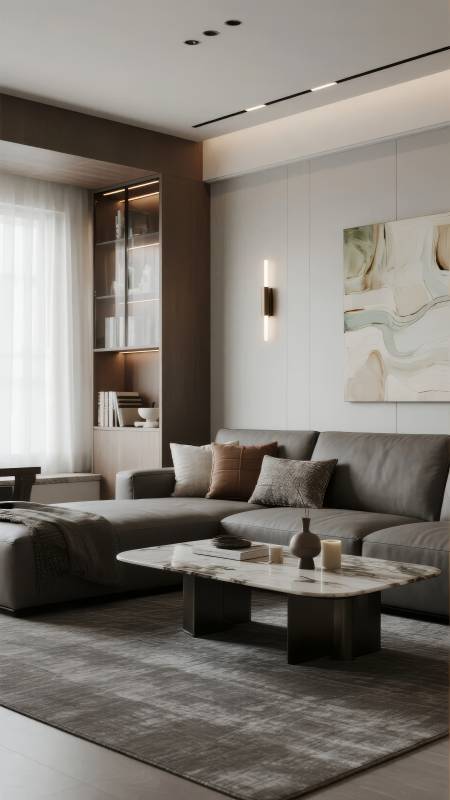 现代简约客厅设计图片